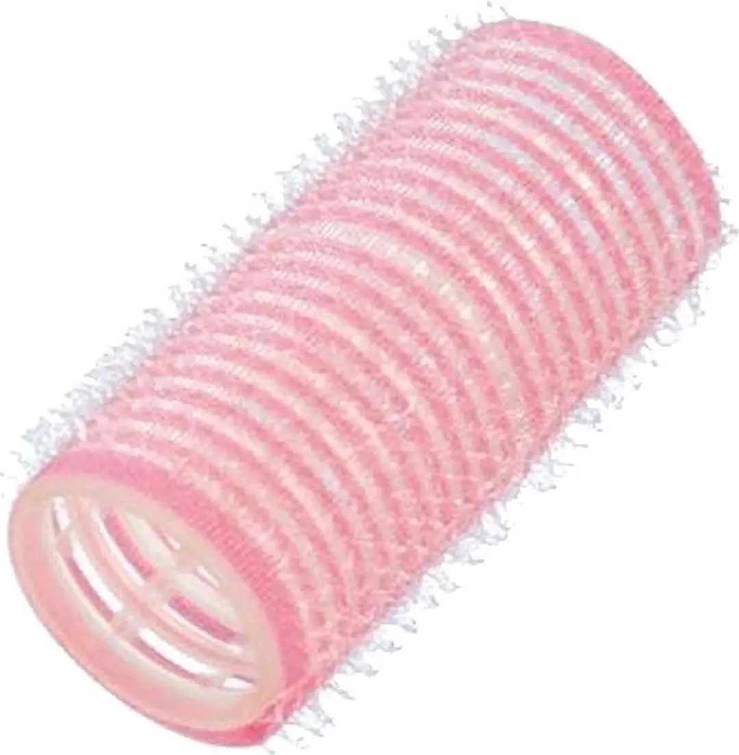 Comair Kleefrollers Roze 25mm - 12 Stuks
