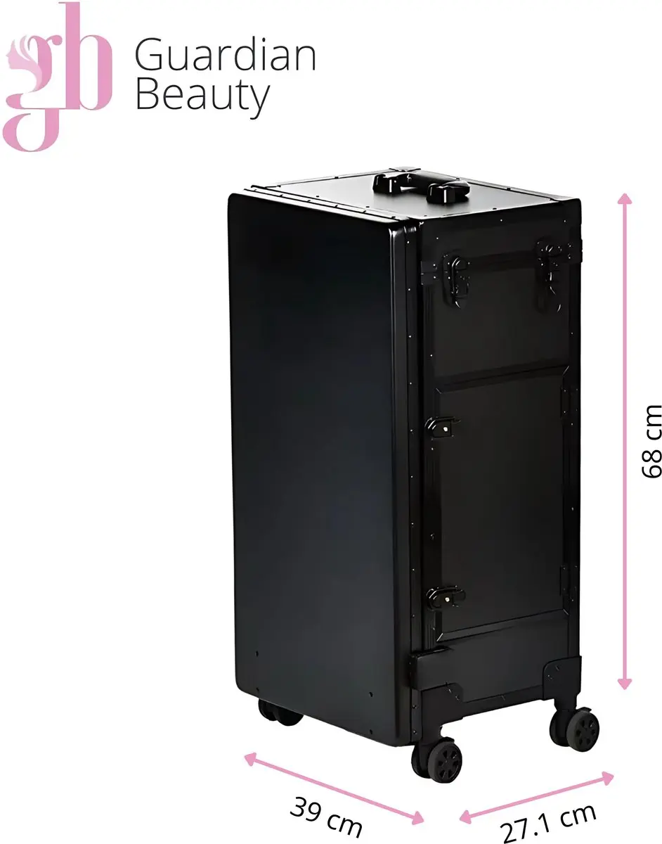 Guardian Beauty Manicuretafel met LED-spiegel - Zwart
