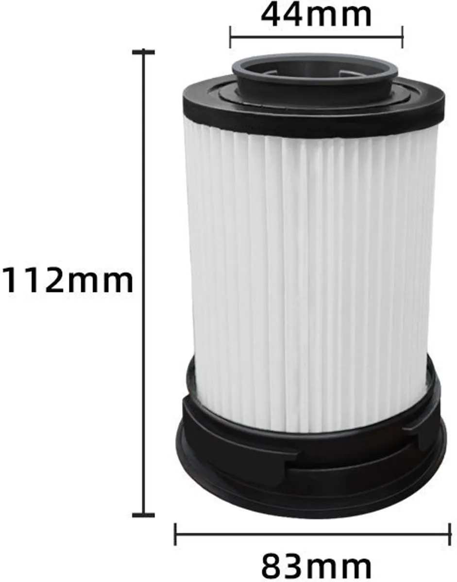 Miele HX-FSF Stofzuigerfilter - 2 Stuks - Wit