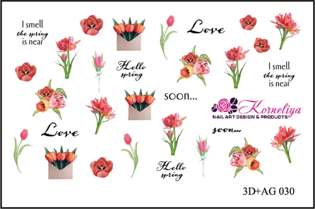 Korneliya 3D+AG 030 Waterdecal