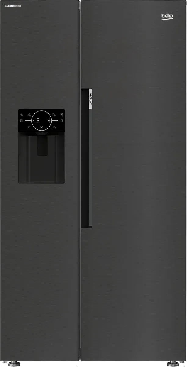Beko B7RGNE665ZDS Amerikaanse Koelkast