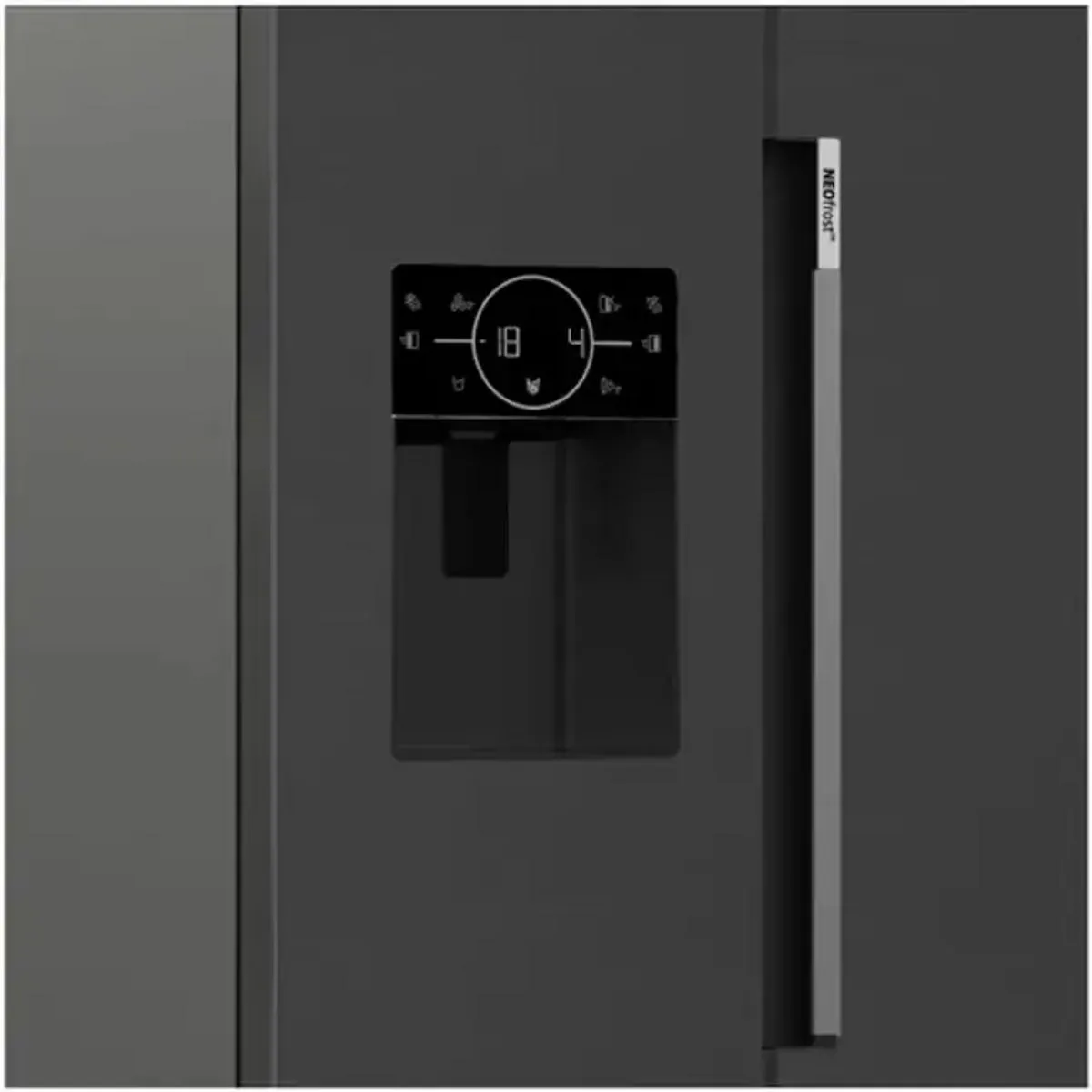 Beko B7RGNE665ZDS Amerikaanse Koelkast - 571L - Zwart
