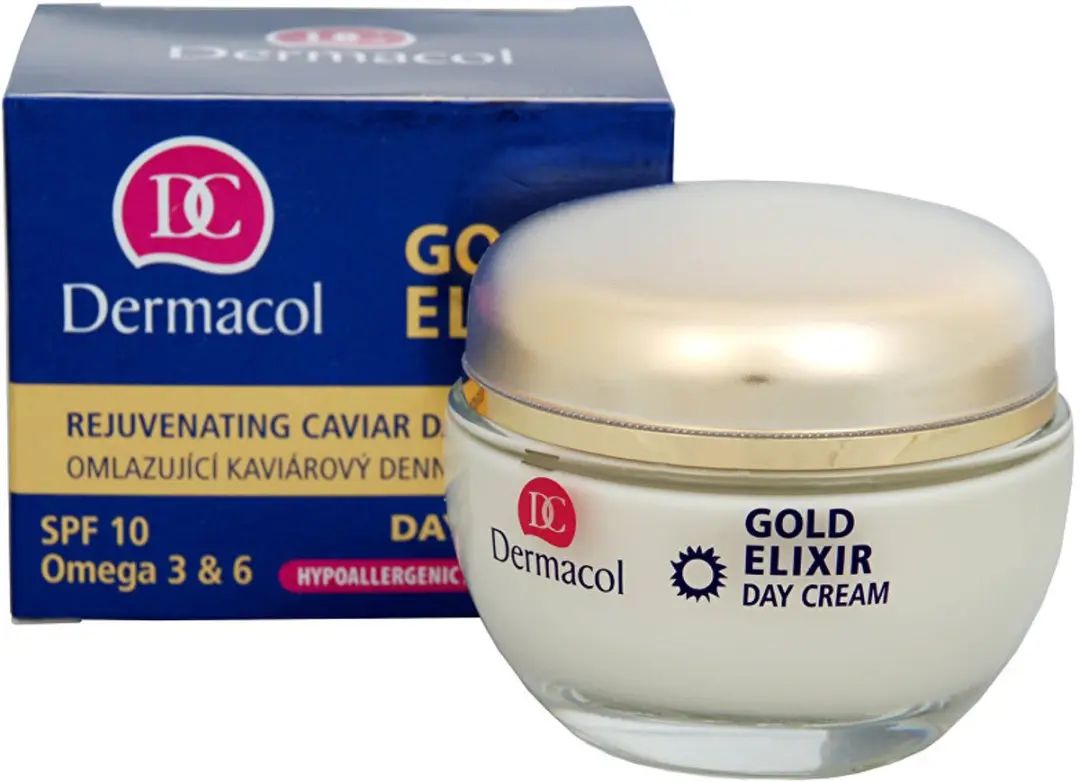 Dermacol Gold Elixir Caviar Dagcrème SPF 10 - 50ml