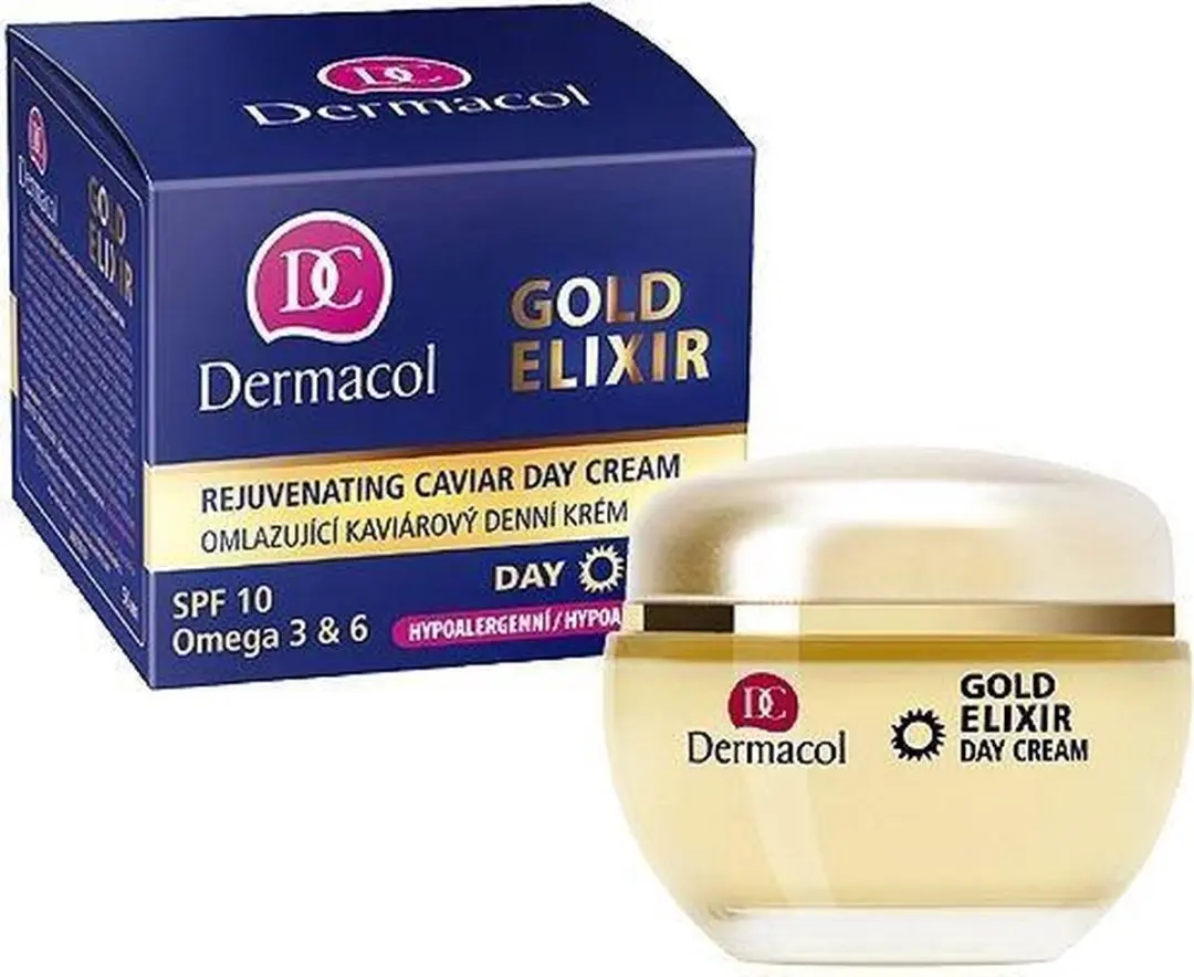 Dermacol Gold Elixir Caviar Dagcrème SPF 10 - 50ml