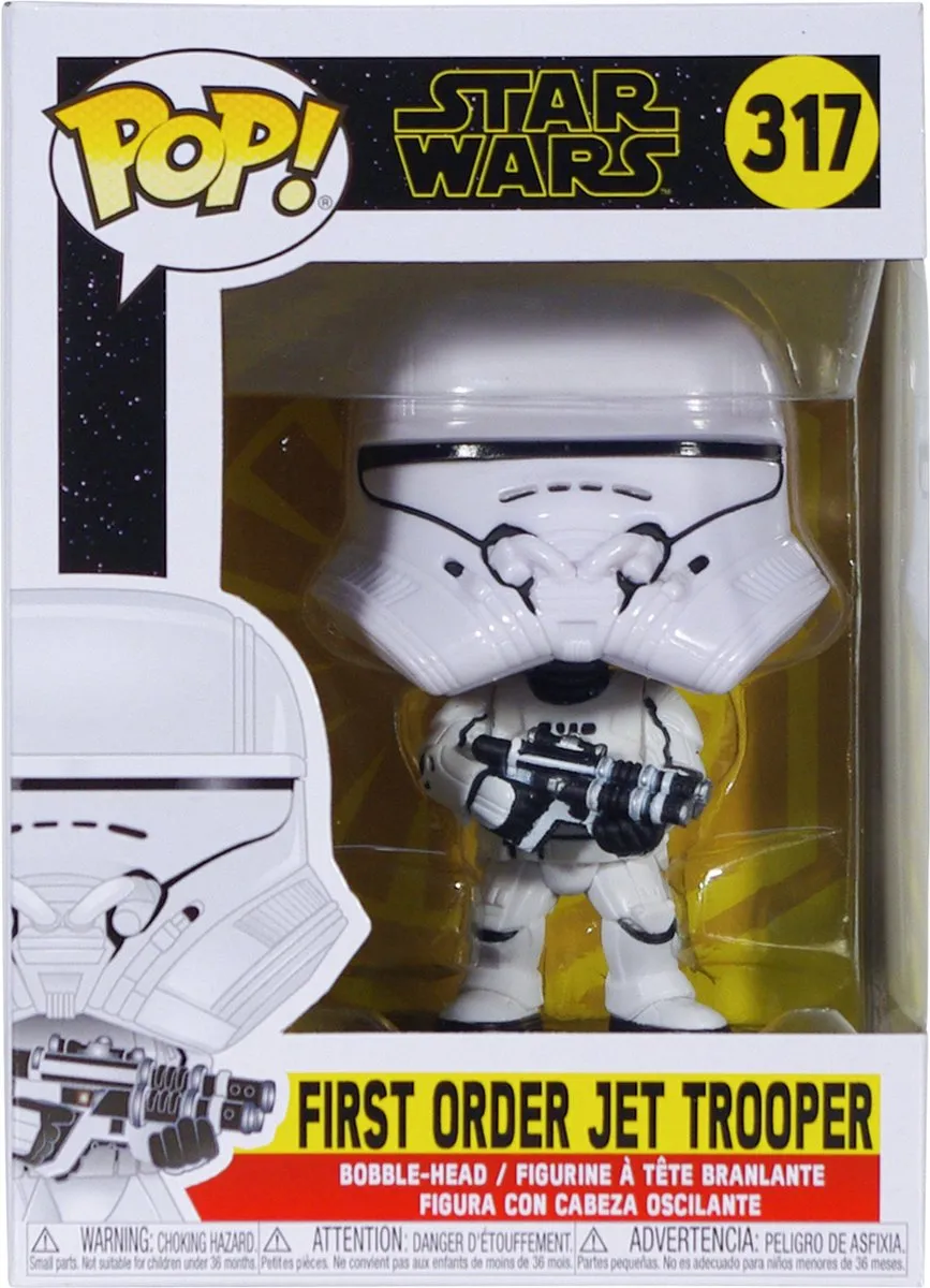 Funko First Order Jet Trooper FUN39899 - Wit