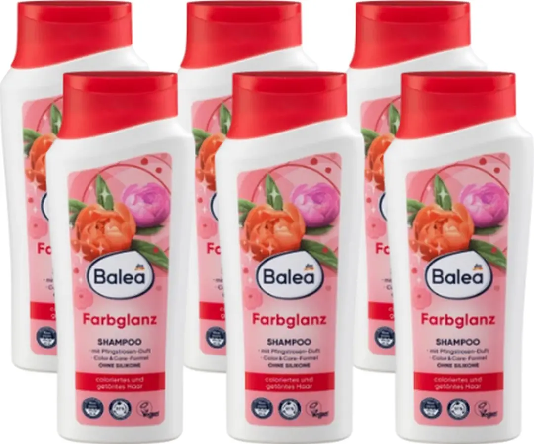 Balea Shampoo Kleurglans 6x300ml