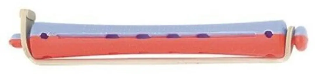 Sibel Permanentkrullers 2x12 Stuks - 9mm - Rood/Blauw