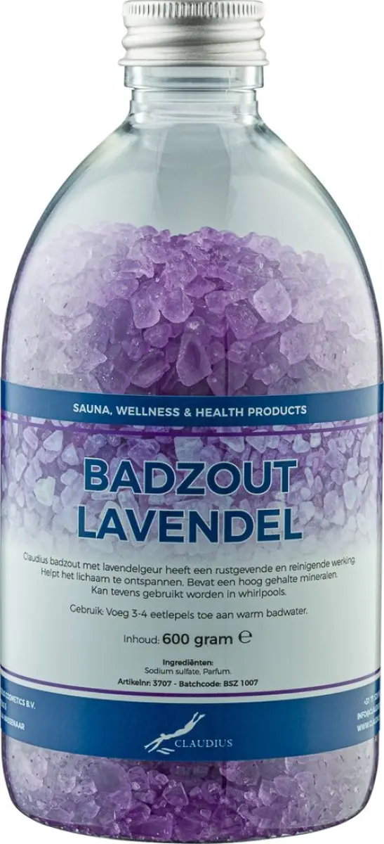Splashbox Cosmetics Claudius Badzout Lavendel - 6 Stuks