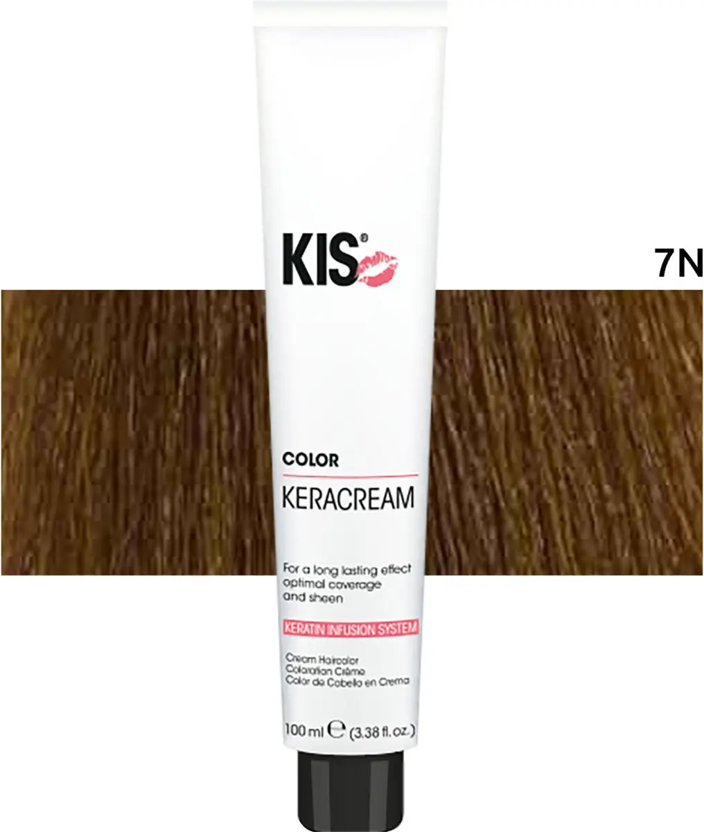 KIS Haarverf 7N Middelblond 150ml - Permanent