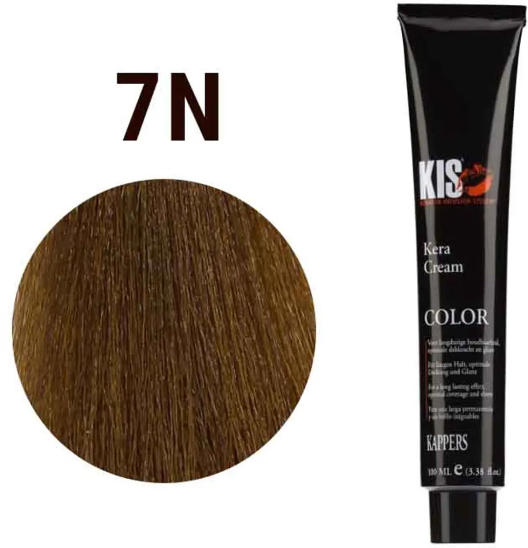 KIS Haarverf 7N Middelblond 150ml - Permanent