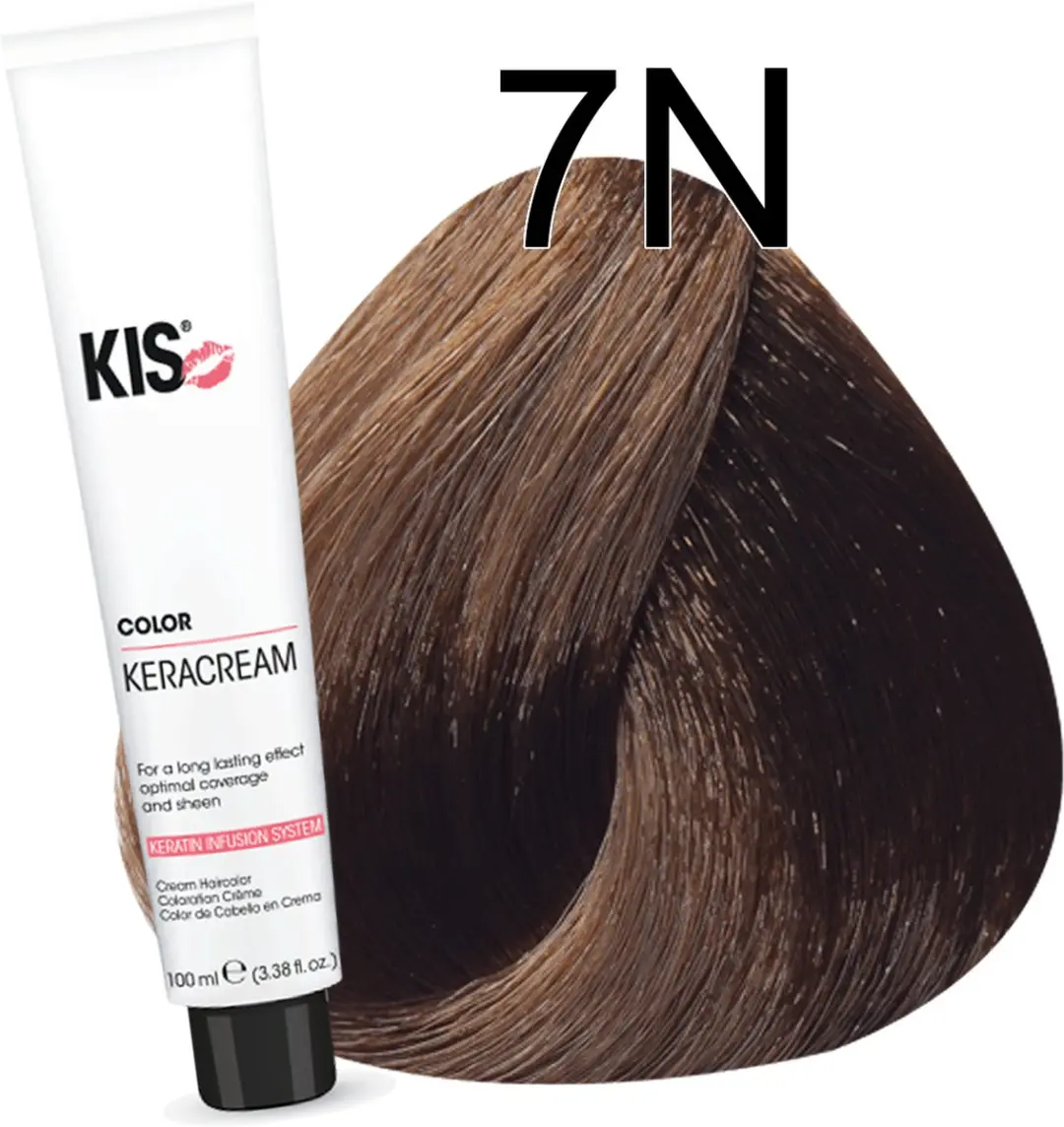 KIS Haarverf 7N Middelblond 150ml - Permanent