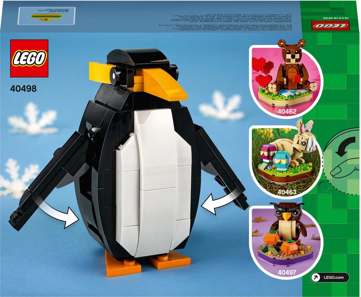 LEGO 40498 Kerstpinguïn - afbeelding 6 van 6