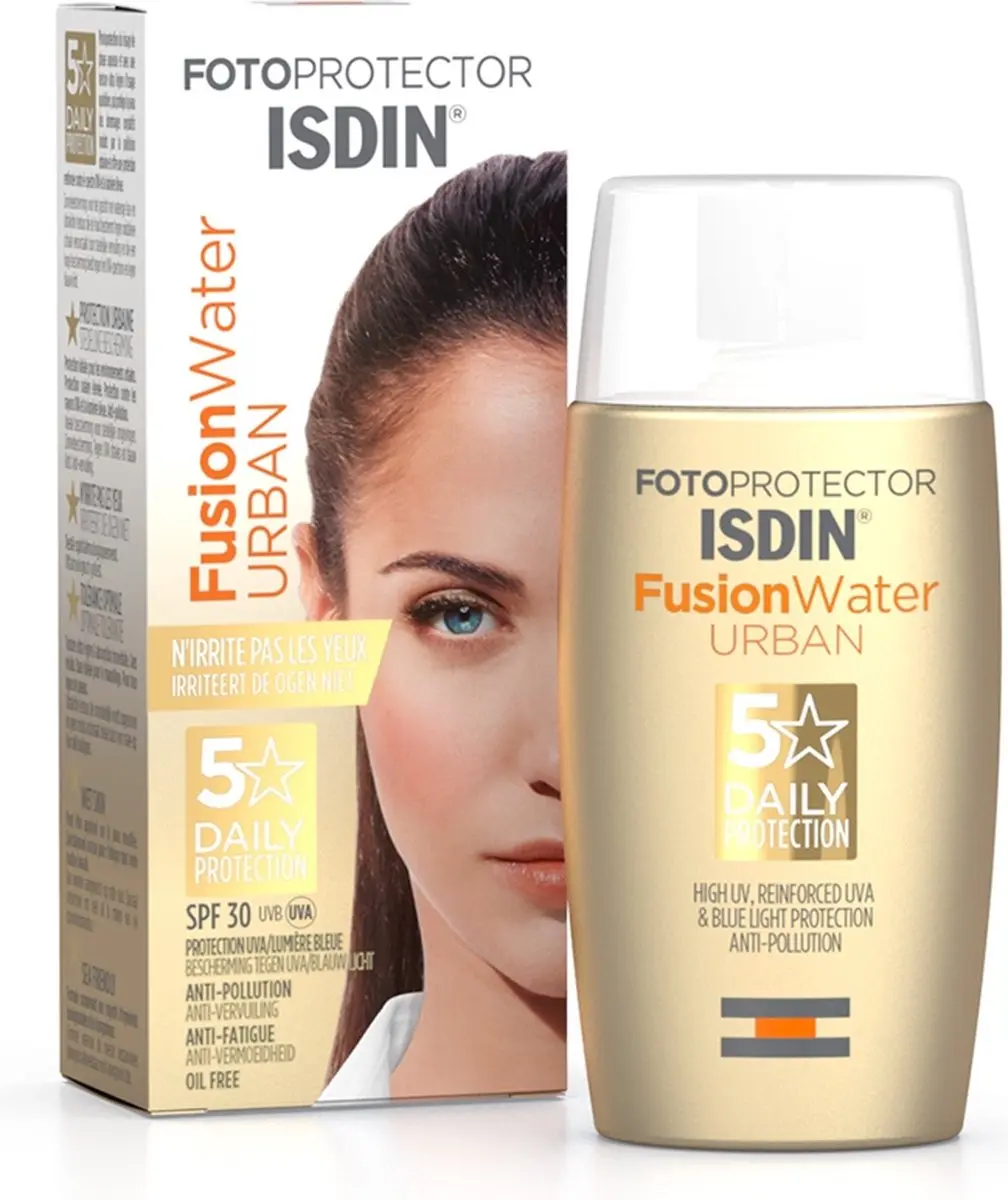 Isdin Fusion Water Urban SPF30 Zonnecrème 50ml
