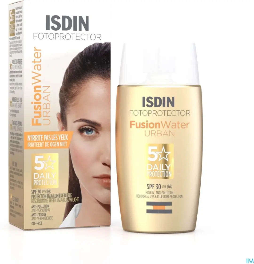 Isdin Fusion Water Urban SPF30 Zonnecrème 50ml