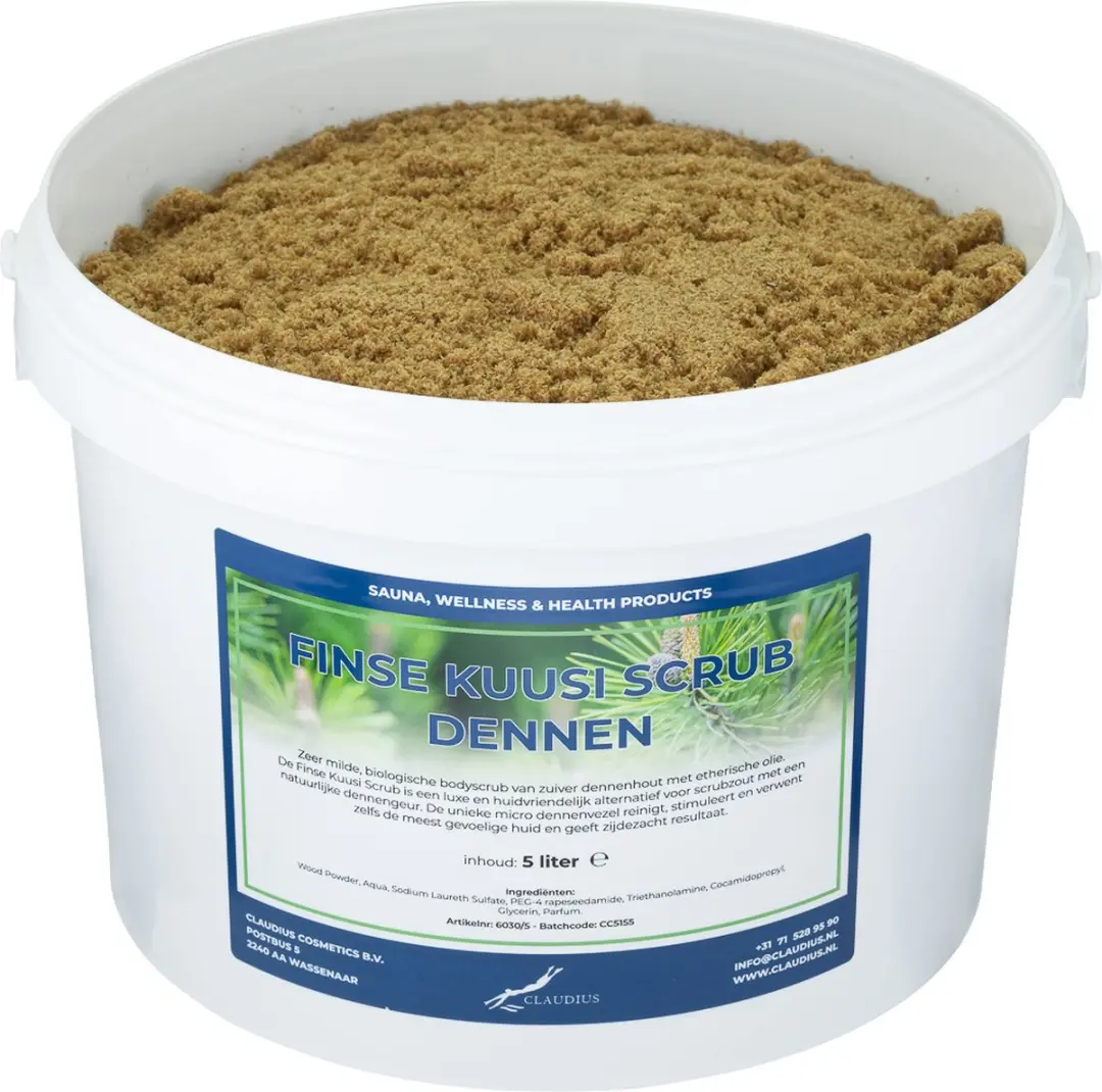 Splashbox Cosmetics Kuusi Scrub Dennen 5L