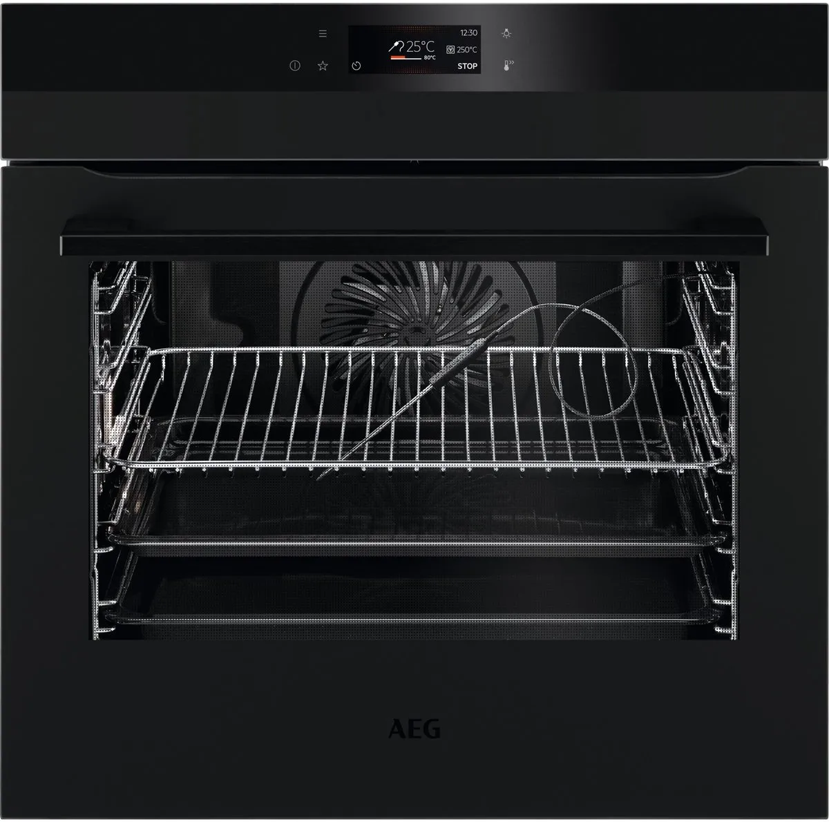 AEG BPK742280T Inbouwoven 71L - Zwart