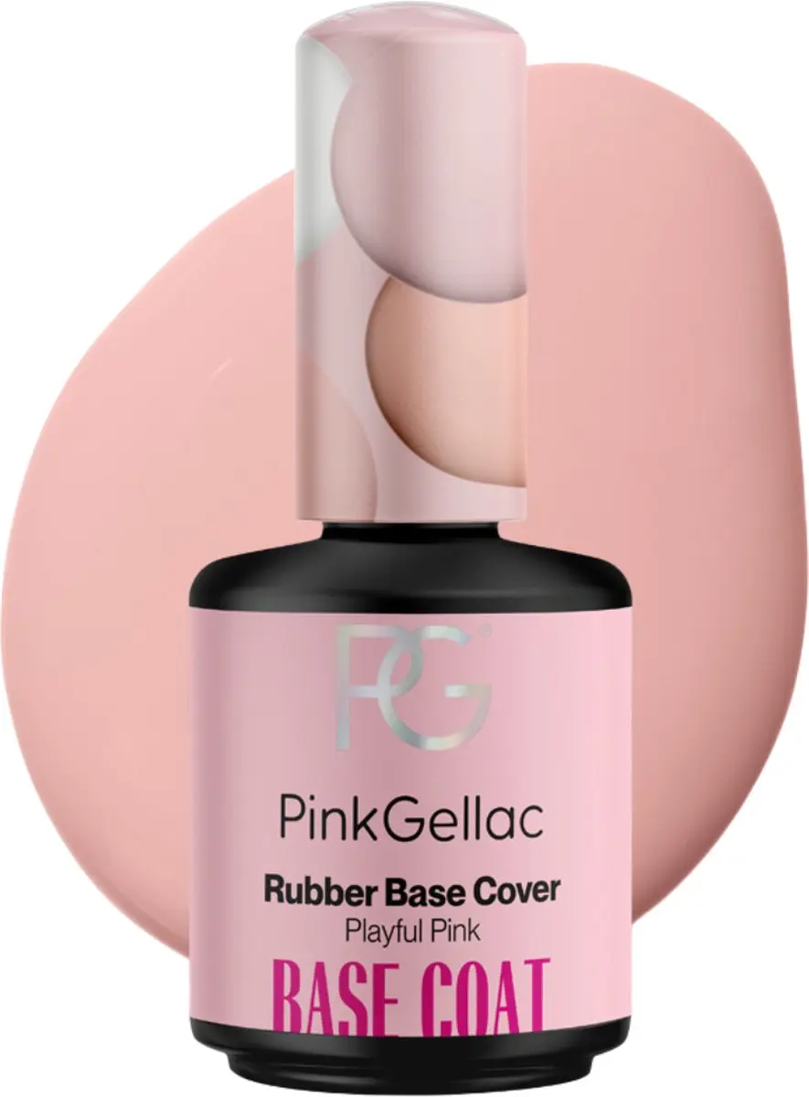 Pink Gellac Base Coat Gellak Playful Pink 15ml