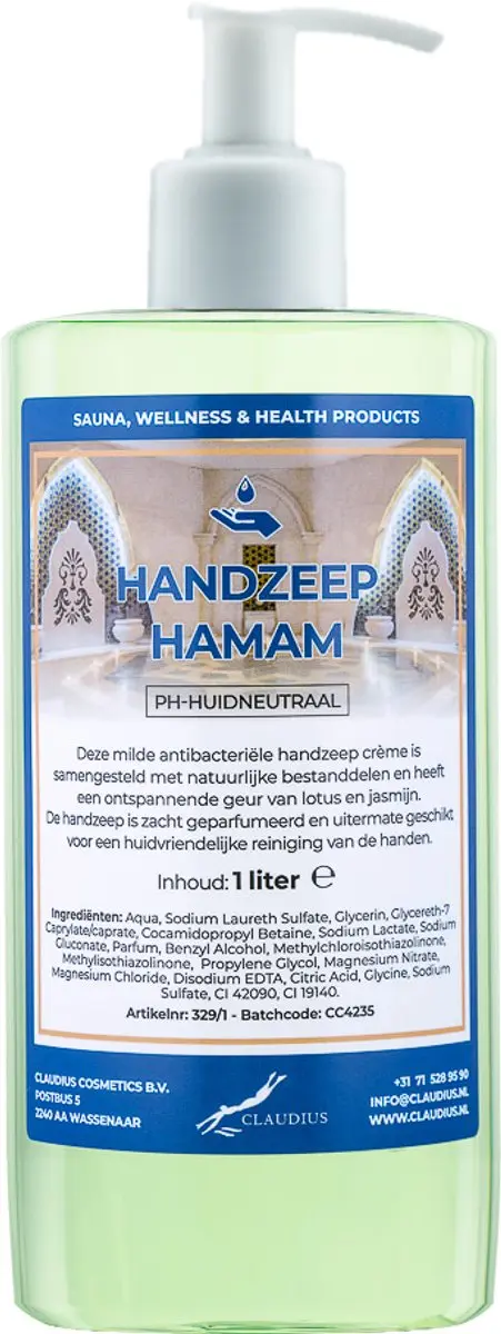 Splashbox Cosmetics Handzeep Hamam 500ml