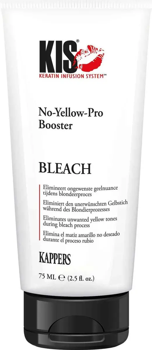 KIS Color Bleach No-Yellow-Pro Booster 75ml - Blond