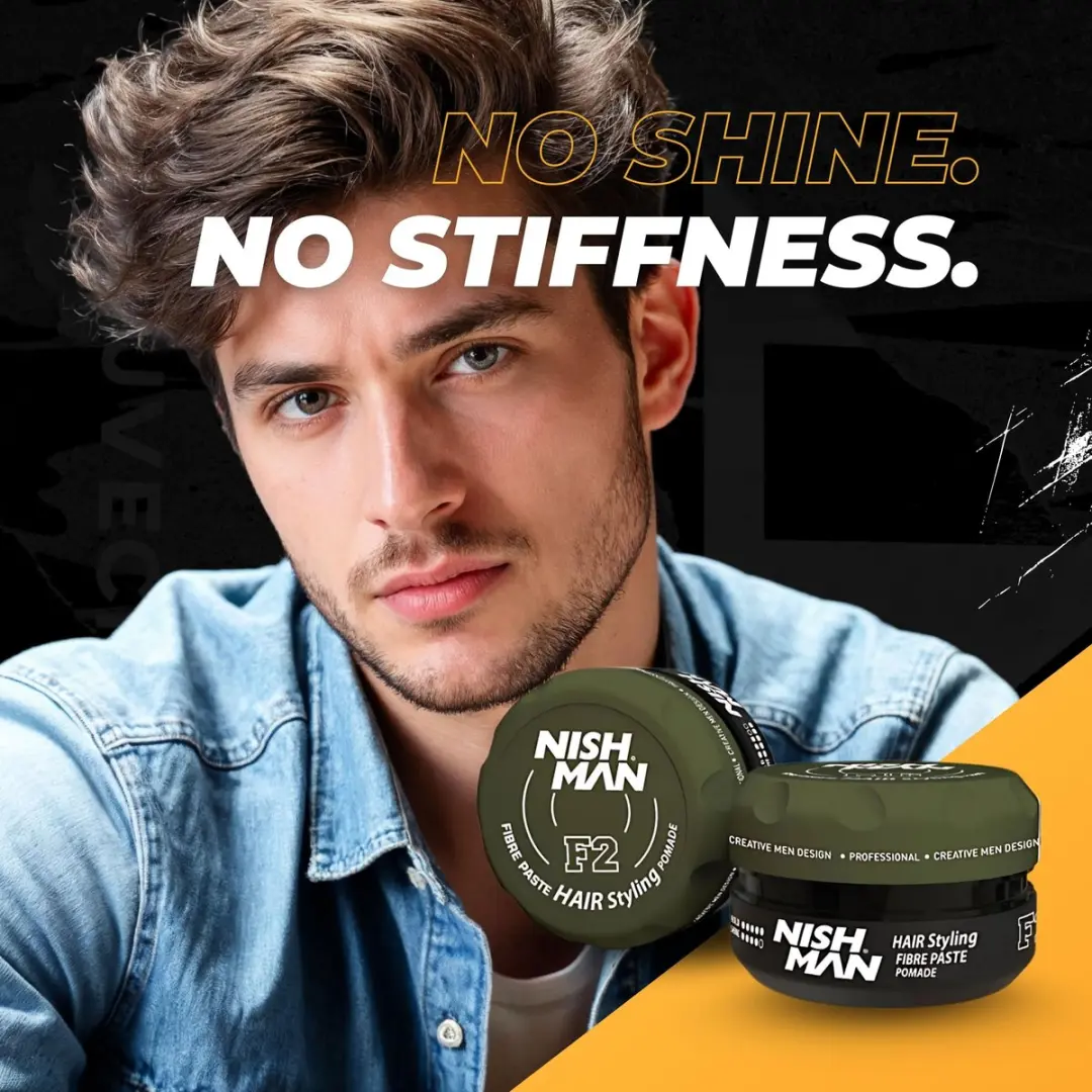 Nishman Fibre Paste F2 Haarstyling Pomade 100ml