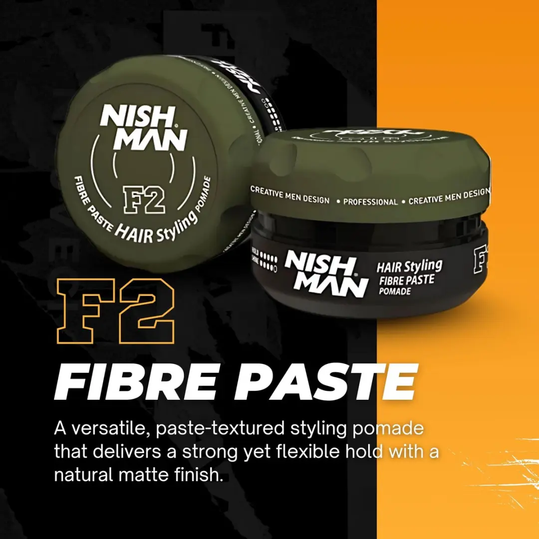 Nishman Fibre Paste F2 Haarstyling Pomade 100ml