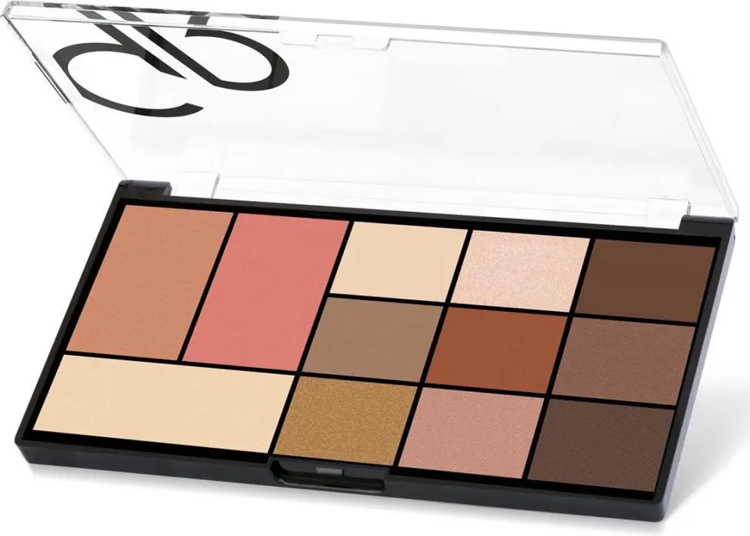 Golden Rose City Style Face & Eye Palette 01 Nude