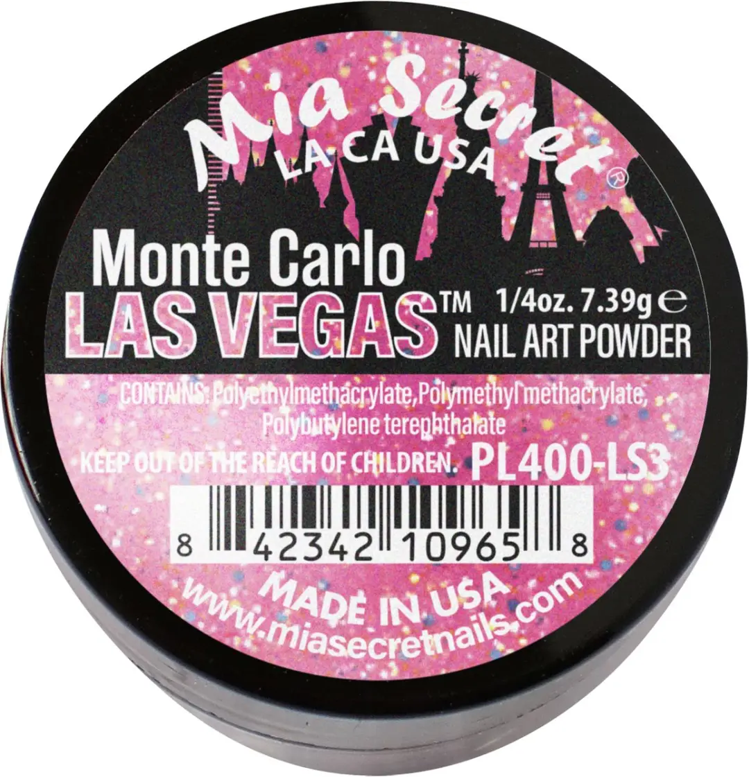 Mia Secret Acrylpoeder Monte Carlo Roze 7.5ml