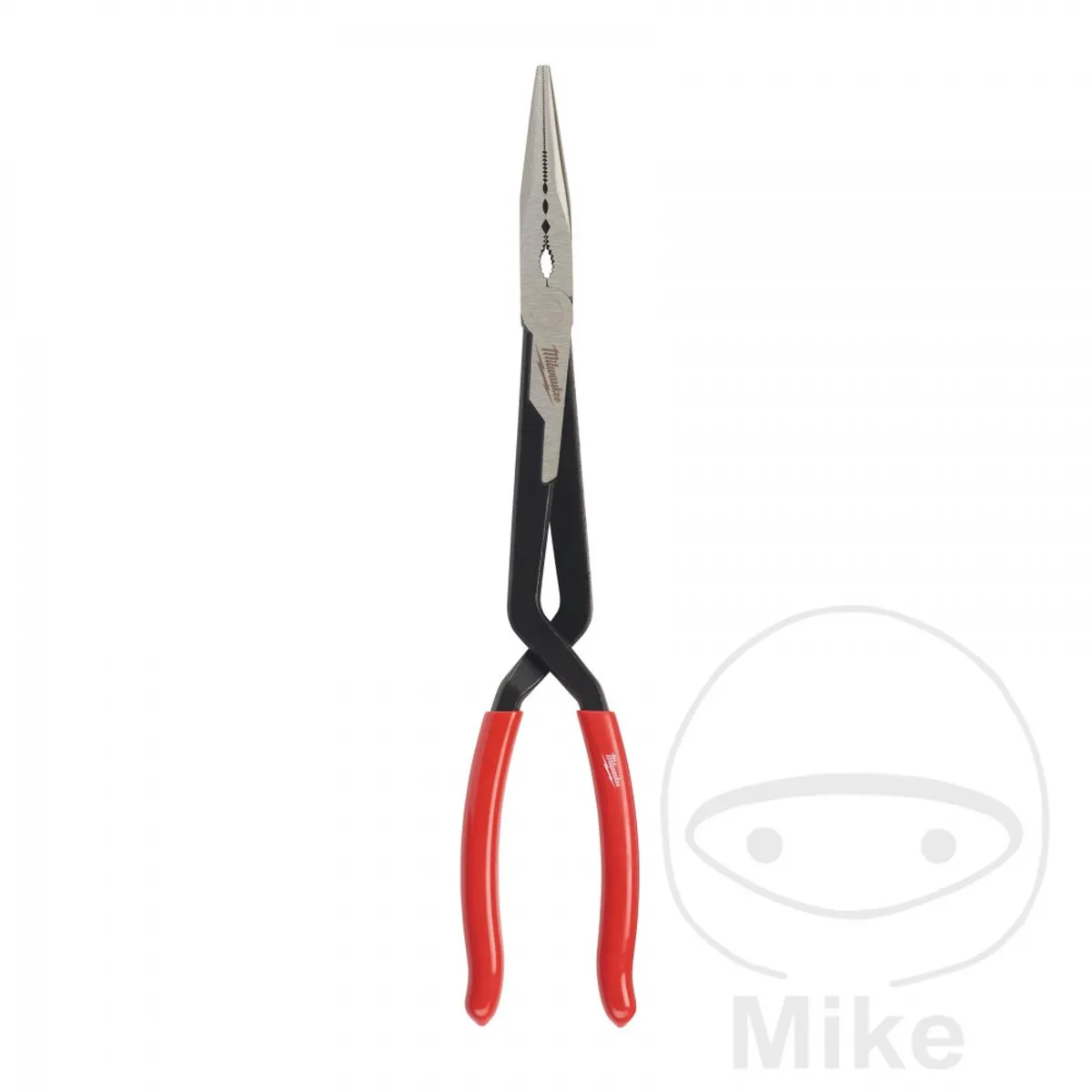 Milwaukee 48-22-6101 Lange Precisie Tang - Rechte Bekken - Rood/Zwart