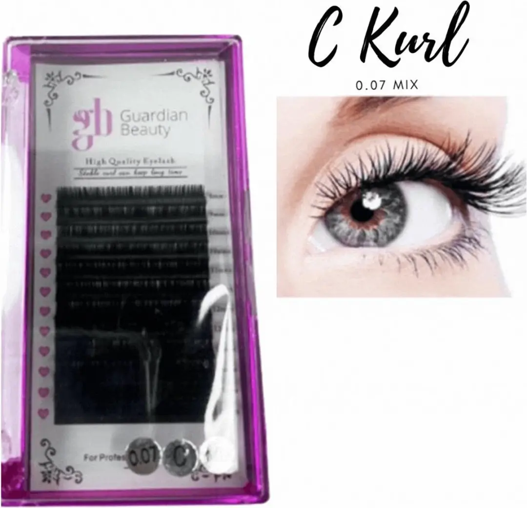 Guardian Beauty Wimpers Extensions Mix 0.07 C Krul