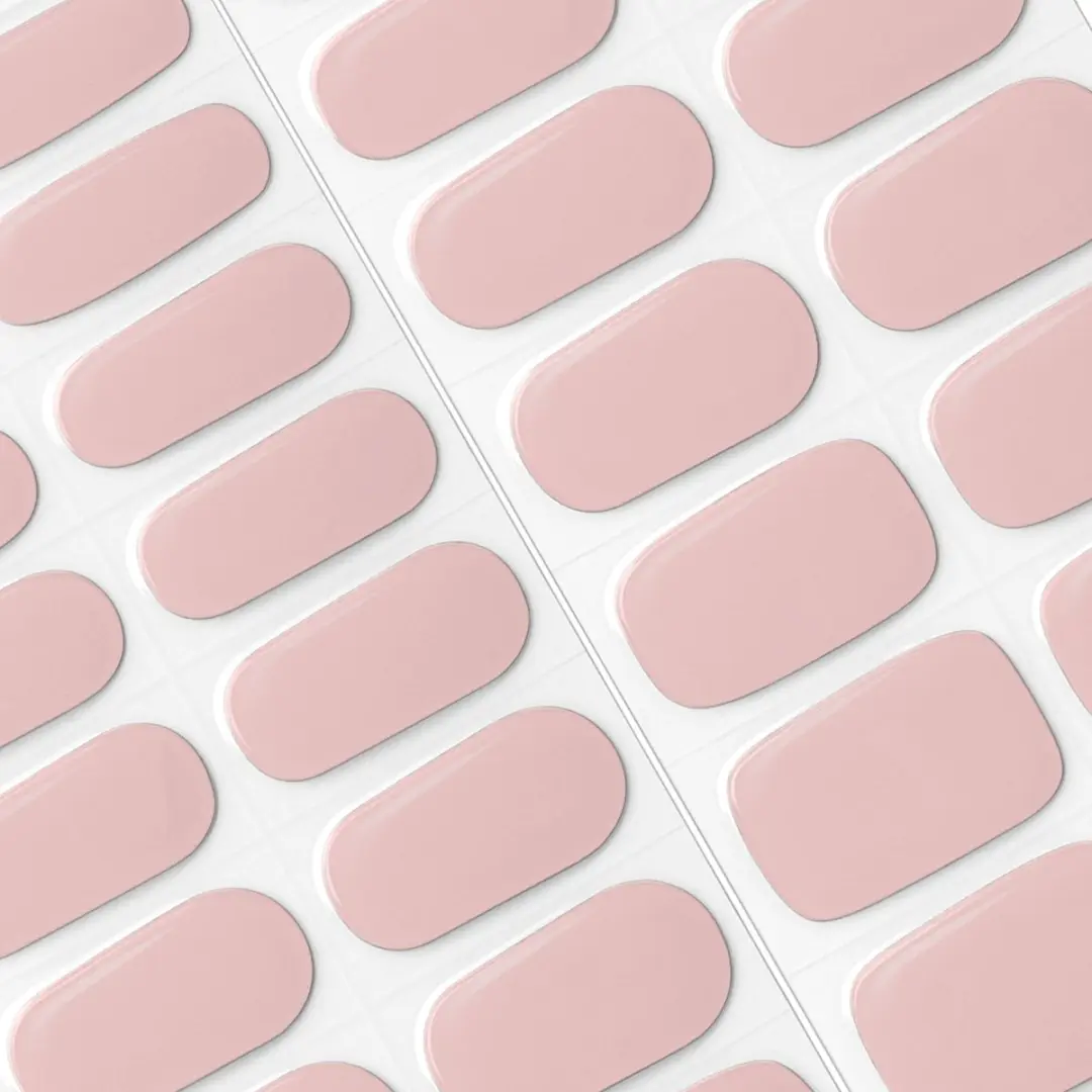 Pink Gellac UV Nagelstickers Jelly Nude 0044 - 20 Stuks