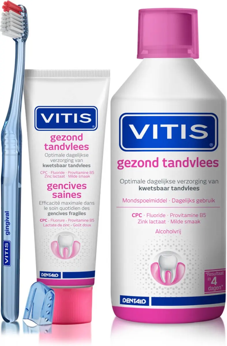 Vitis Gezond Tandvlees Mondspoelmiddel 500ml
