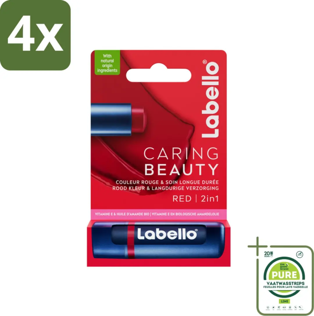 Labello Caring Beauty Red Lippenbalsem