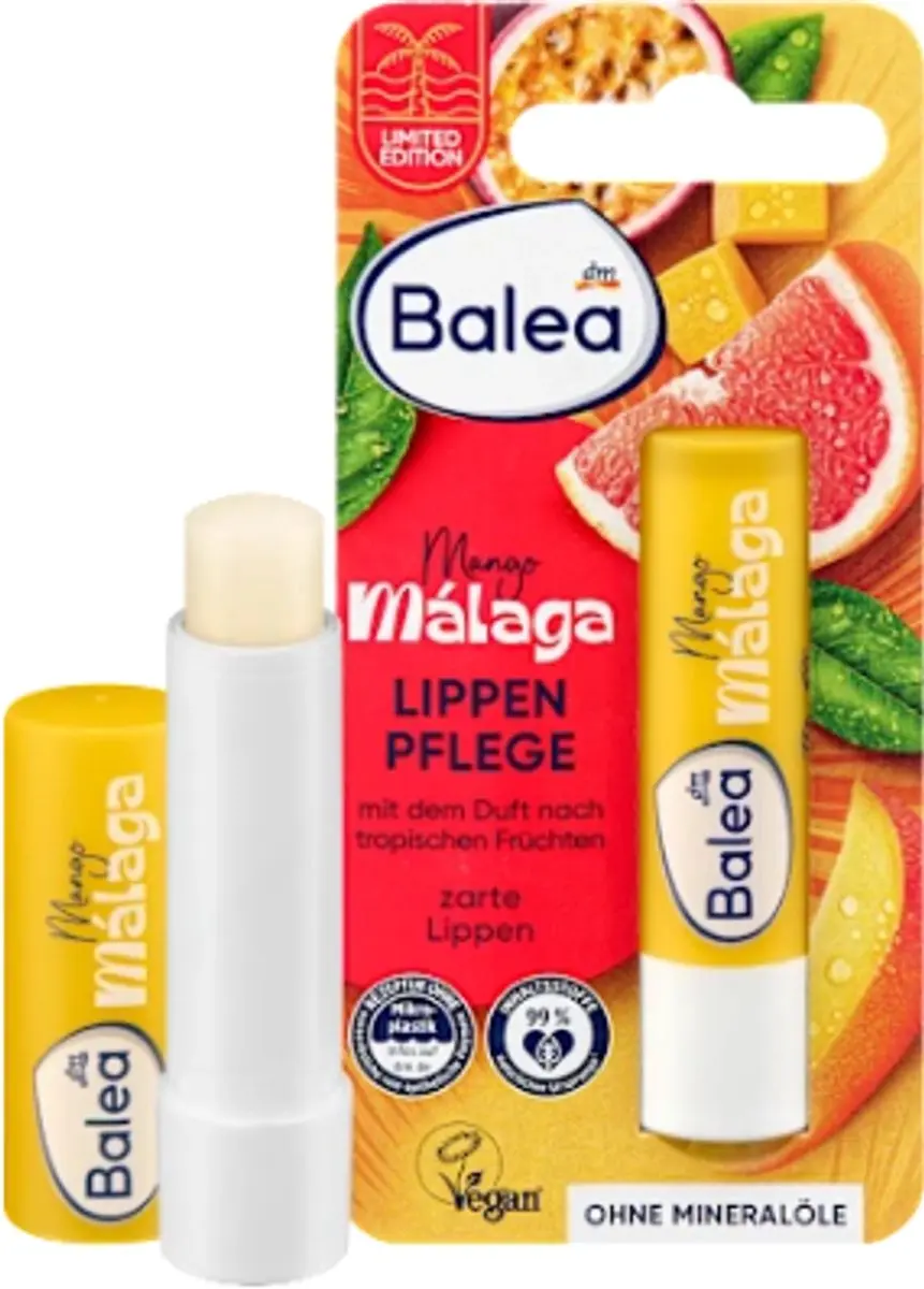 Balea Lippenbalsem Mango Malaga 4,8g