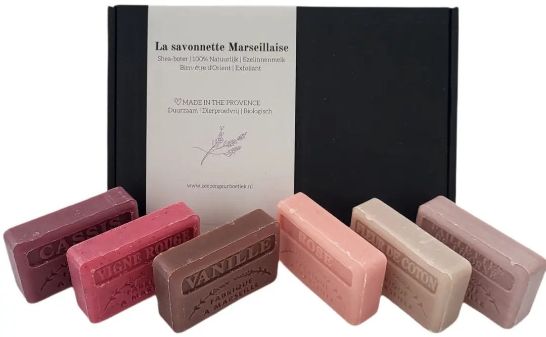 Savon de Marseille Zeepset 6x125g