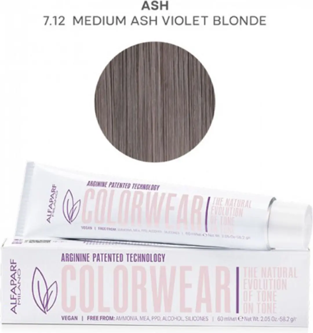 ALFAPARF Color Wear 7.12 Kleurspoeling 60ml - Zwart