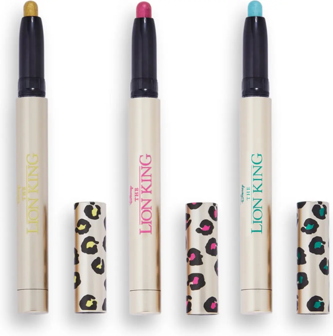 Makeup Revolution x Disney Lion King Three Best Friends Oogpotloodset
