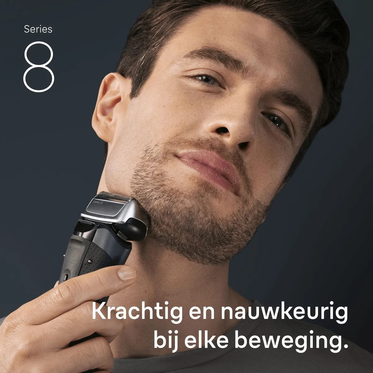 Braun Series 8 Originele Vervangingskop 83M - Zilver