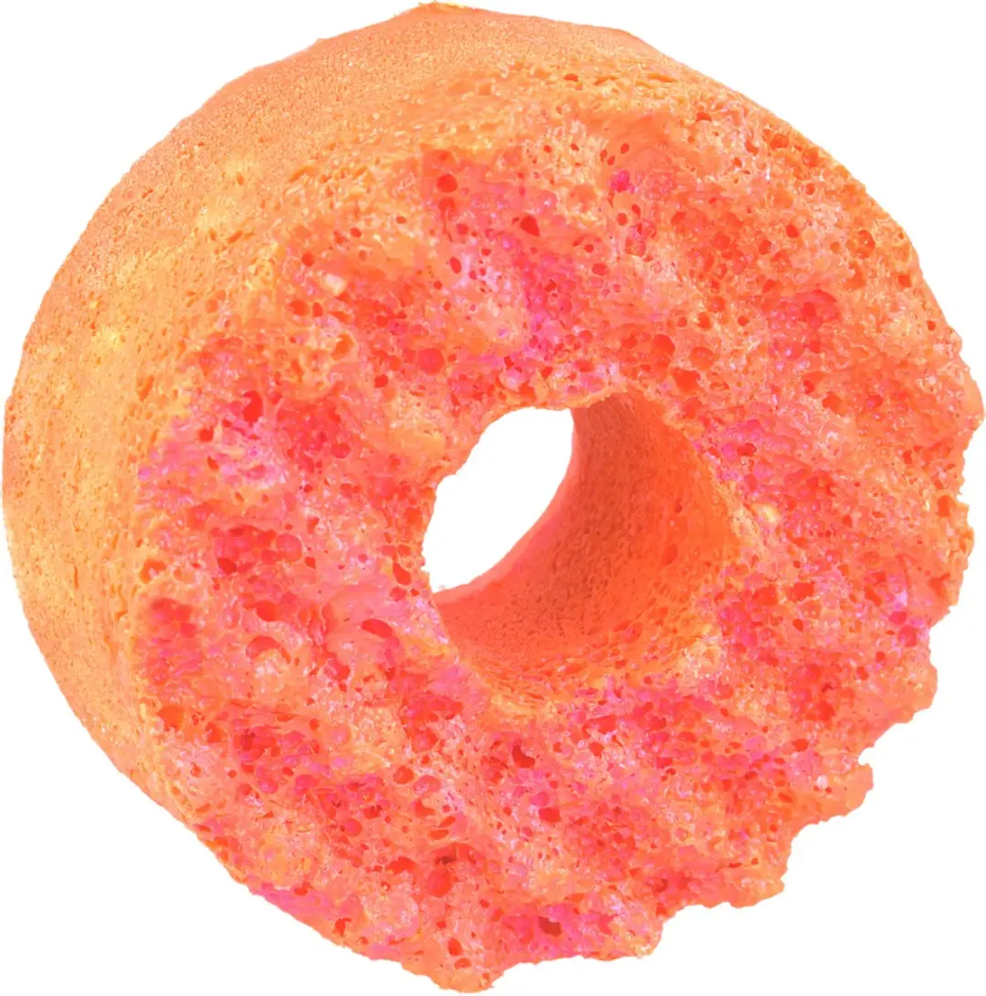 Bomb Cosmetics Jam & the Giant Peach Donut Body Buffer