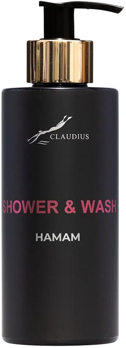Splashbox Cosmetics Shower & Wash Hamam 300ml - Gouden pomp
