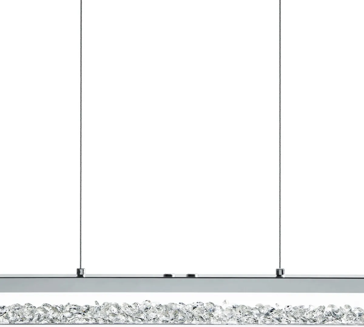 Eglo Cardito 1 Hanglamp 1000mm - Chroom - Kristal