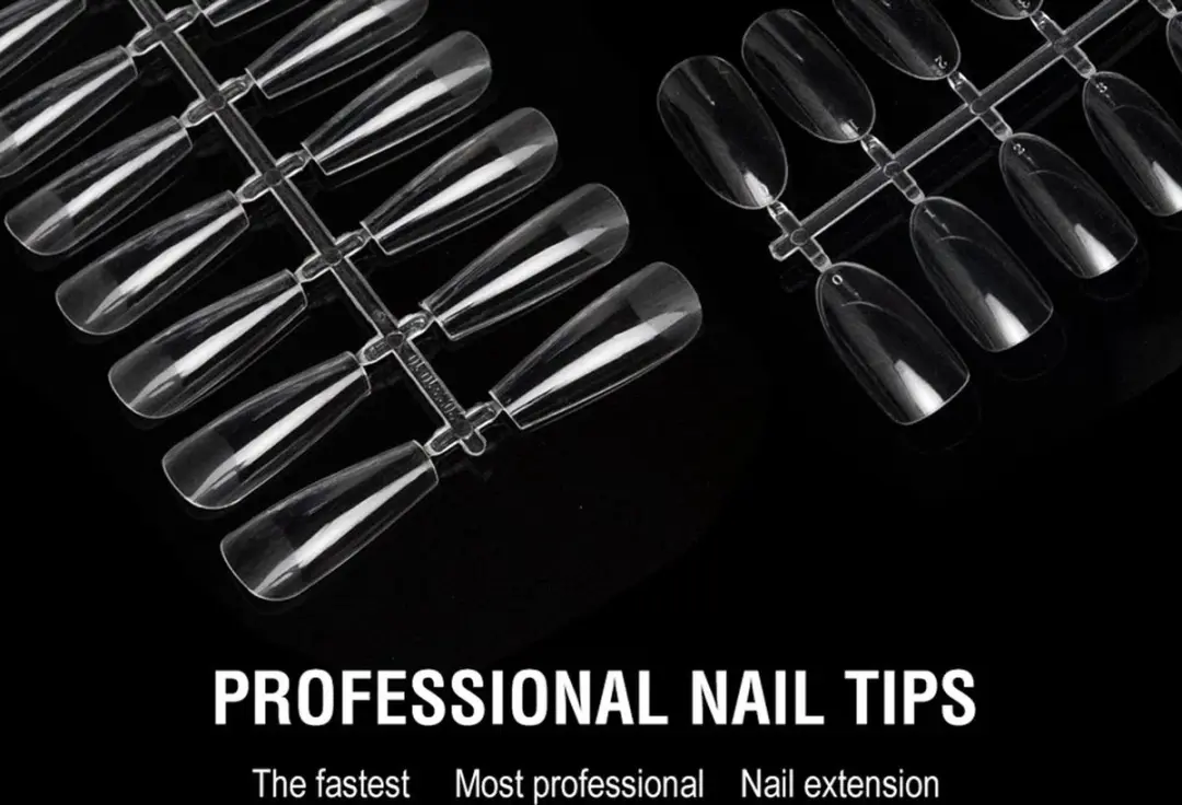 Canni Nageltips Transparant Square - 240 Stuks