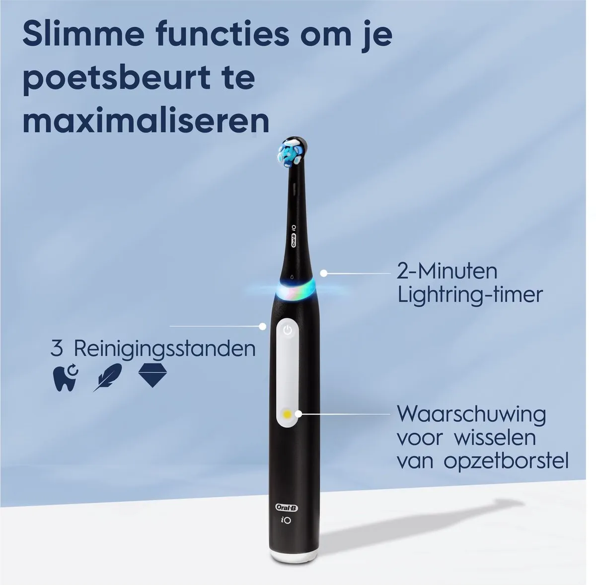 Oral-B iO 3N Elektrische Tandenborstel - Zwart