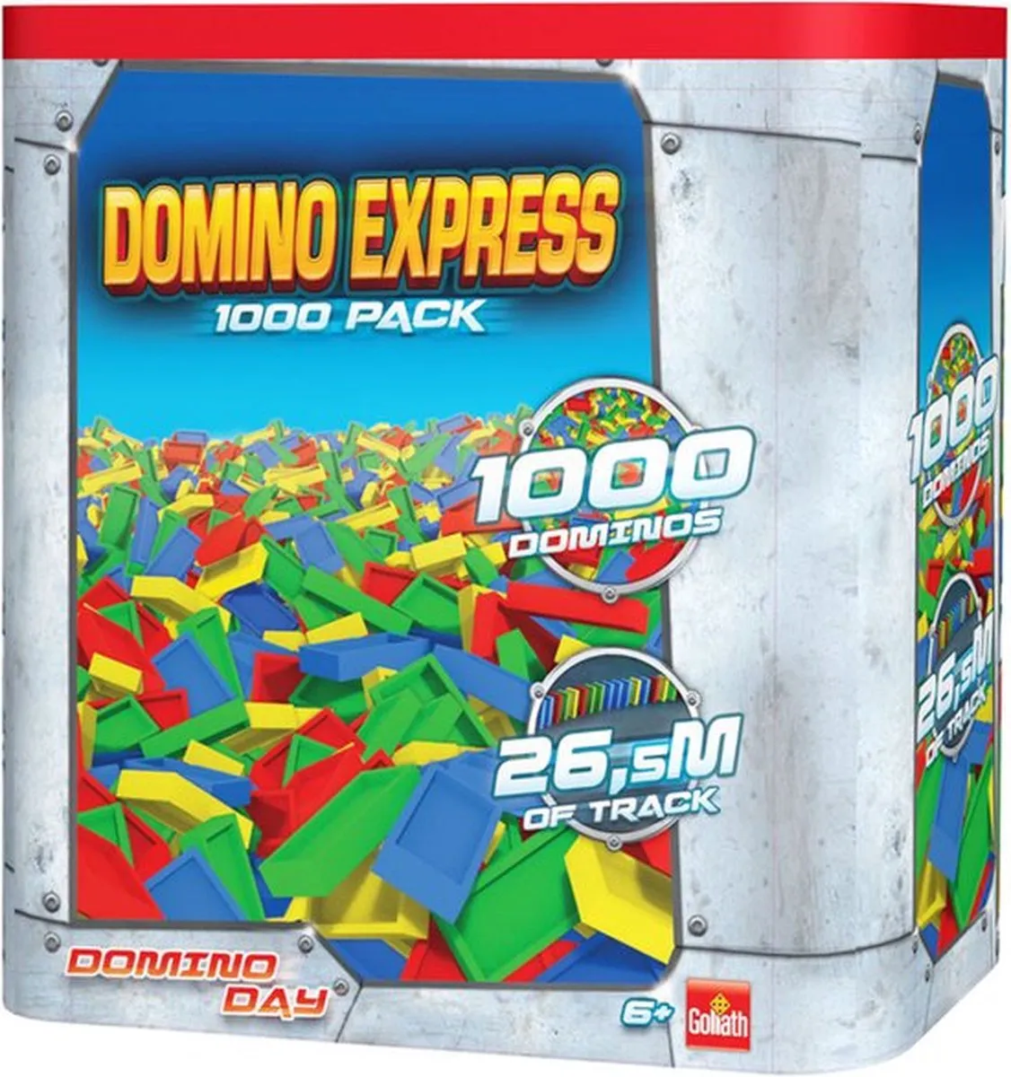 Goliath Domino Express - 1000 Stenen - Multicolor - afbeelding 6 van 6