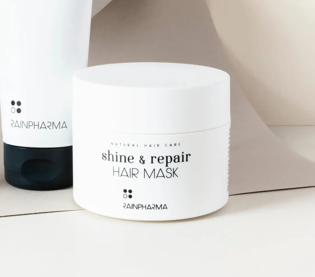 RainPharma Shine & Repair Haarmasker 200ml - Plantaardig