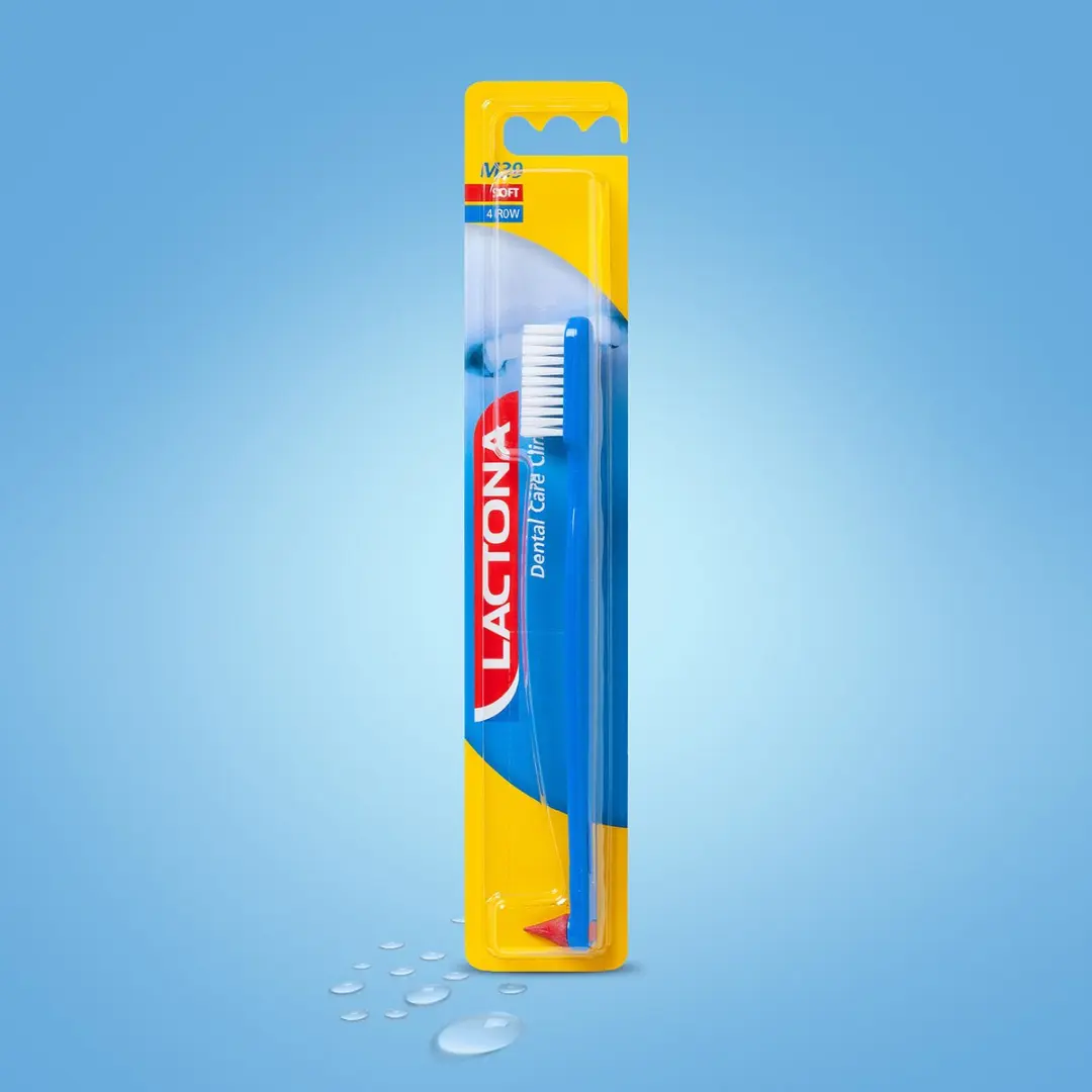 Lactona Nylon Soft Tandenborstel - Blauw