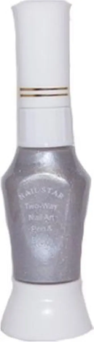 Mia Secret Nagellakpen Zilver 2-in-1