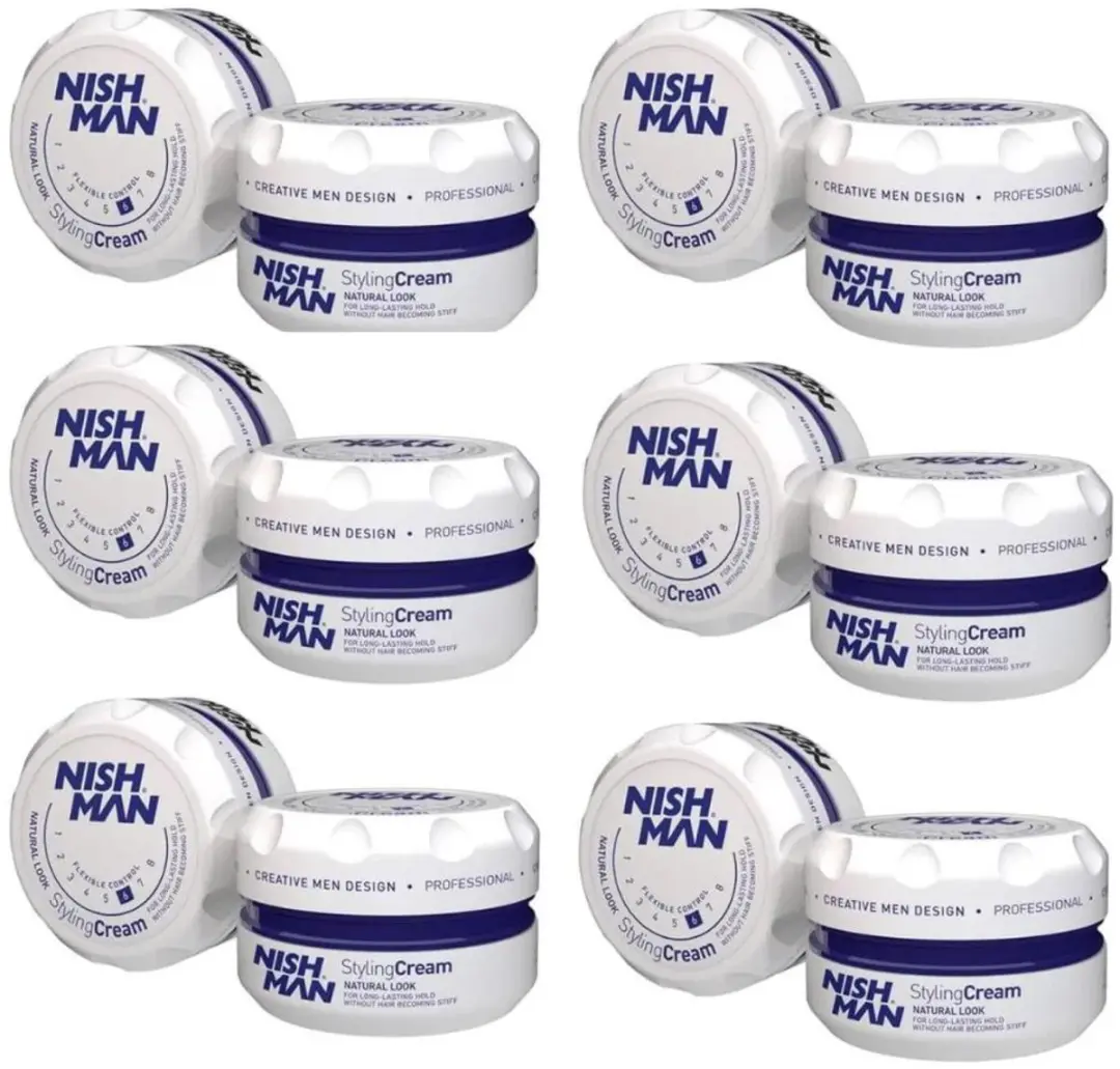 Nishman Hair Styling Cream Natural Look 6