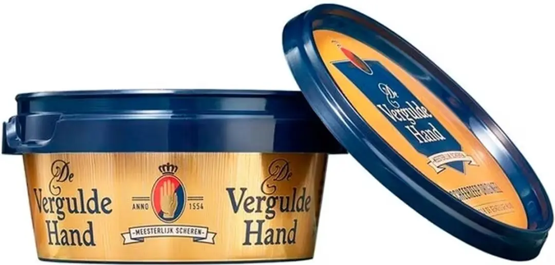 Vergulde Hand Scheerzeep 75ml - 6x450g