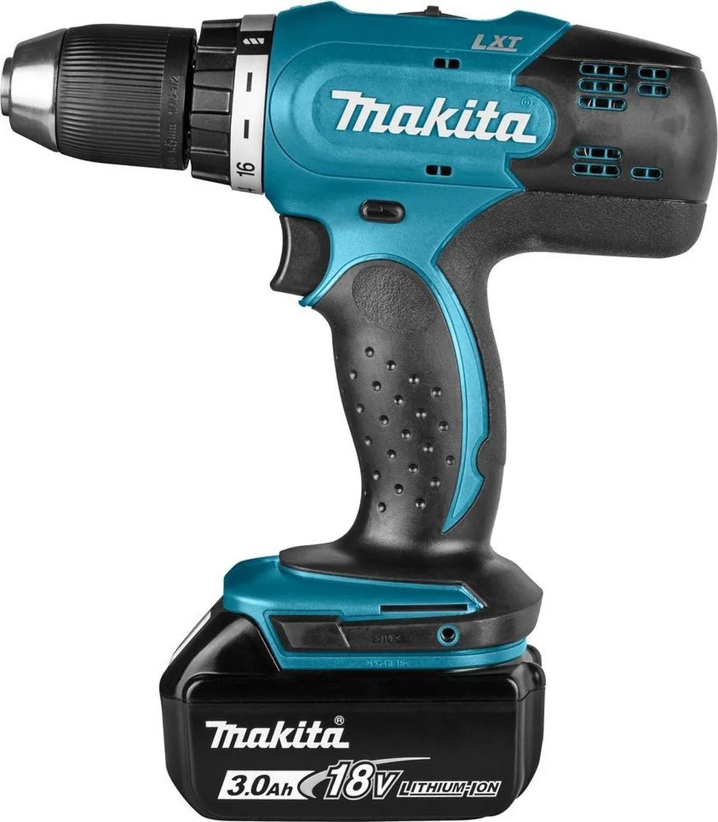 Makita DDF453RFE Schroefboormachine - 2x 3.0Ah Li-ion - 2 snelheden