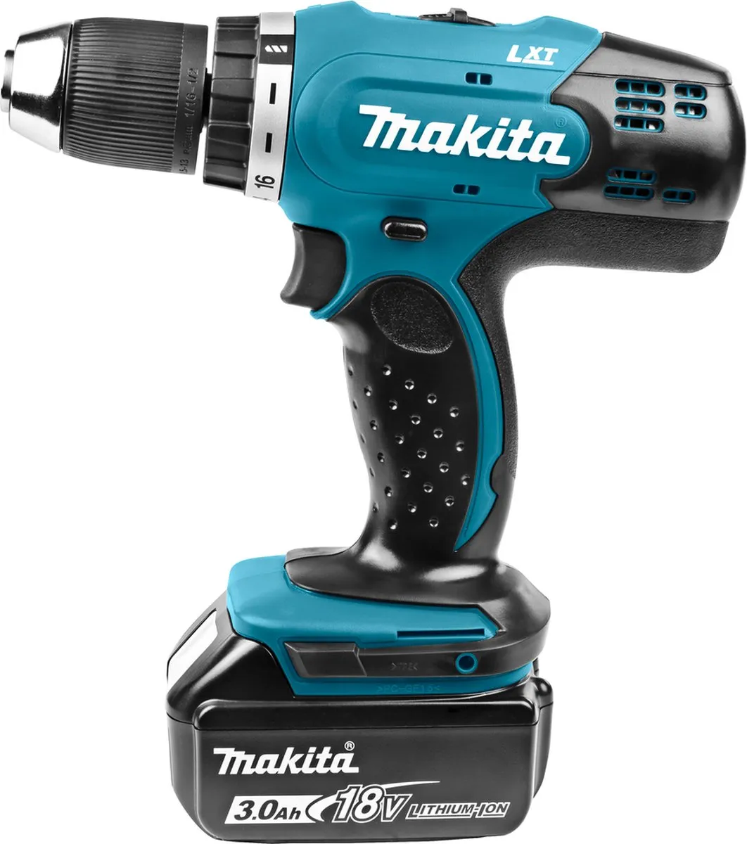 Makita DDF453RFE Schroefboormachine - 2x 3.0Ah Li-ion - 2 snelheden